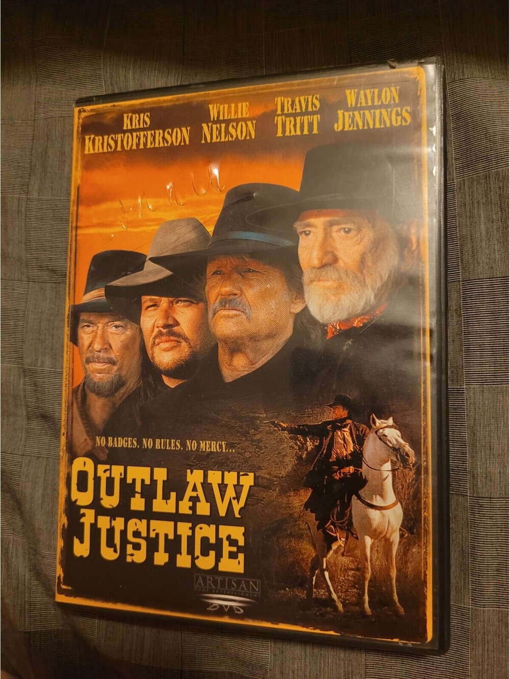 Outlaw Justice (DVD, 2003) Kris Kristofferson Willie Nelson Western
